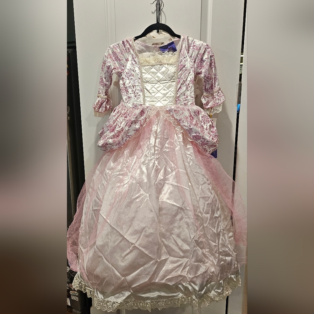Pink and White Kids Costume Dress
